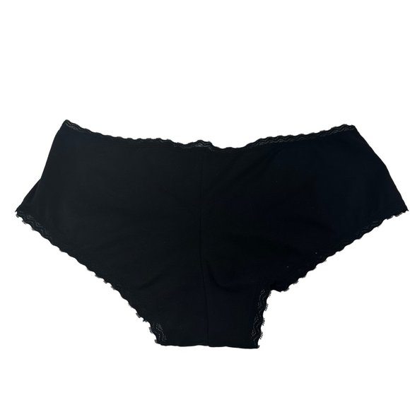 Maidenform Women's Size 7 Large Panty Comfort Devotion Cheeky Hipster Black New - Picture 2 of 9